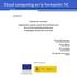 Nov 2012, 10. Cloud computing en la formación TIC. Jesús Moreno León Alberto Molina Coballes. Resumen
