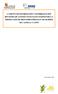 CAMPAÑA DE INFORMACIÓN Y SENSIBILIZACIÓN RECOGIDA DE ACEITES VEGETALES USADOS PARA LA PRODUCCIÓN DE BIOCOMBUSTIBLES EN MUNICIPIOS DE CASTILLA Y LEÓN