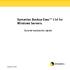 Symantec Backup Exec TM 11d for Windows Servers. Guía de instalación rápida