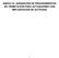 ANEXO VII. ASIGNACIÓN DE PROCEDIMIENTOS DE TRAMITACIÓN PARA ACTUACIONES CON IMPLANTACIÓN DE ACTIVIDAD