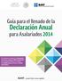 Declaración Anual para Asalariados 2014