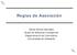 Reglas de Asociación. Carlos Alonso González Grupo de Sistemas Inteligentes Departamento de Informática Universidad de Valladolid