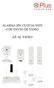 ALARMA SIN CUOTAS WIFI CON ENVIO DE VIDEO AP-AL-VIDEO