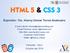 HTML 5 & CSS 3. Expositor: Tec. Henrry Osmar Torres Andonaire
