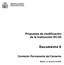 Documento 0. Propuesta de modificación de la Instrucción RC-03. Comisión Permanente del Cemento. MINISTERIO DE FOMENTO Secretaría General Técnica