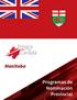 Manitoba. Programas de Nominación Provincial