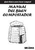 Guía básica para hacer compost MANUAL DEL BUEN COMPOSTADOR