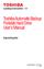 Toshiba Automatic Backup Portable Hard Drive User's Manual