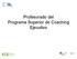 Profesorado del Programa Superior de Coaching Ejecutivo