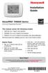 Installation Guide. VisionPRO TH8000 Series. This manual covers the following models. System Types. Need Help?
