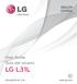ENGLISH ESPAÑOL. User Guide Guía del usuario LG L31L. www.lg.com MFL68220701 (1.0)