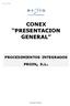 CONEX PRESENTACION GENERAL