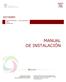 MANUAL DE INSTALACIÓN