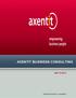 AXENTIT BUSINESS CONSULTING MAYO 2012. Axentit Business Consulting