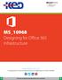 MS_10968 Designing for Office 365 Infrastructure