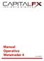 Manual Operativo Metatrader 4. www.capitalfx.cl
