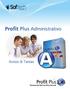 Proﬁt Plus Administrativo