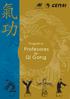 Programa. Profesores de. Qi Gong