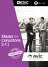 Máster en Consultoría [MC]