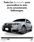 Todos los Accesorios para personalizar tu auto en tu concesionaria Volkswagen.