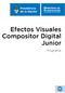 Efectos Visuales Compositor Digital Junior. Programa