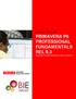 www.bie.pe CURSO TALLER PRIMAVERA P6 PROFESSIONAL FUNDAMENTALS REL 8.3 PRIMAVERA PARTNER PROGRAM DE ORACLE UNIVERSITY
