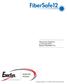 Manual de instalación y funcionamiento Batería FiberSafe 12