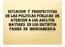 SITUACION Y PERSPECTIVAS DE LAS POLITICAS PÚBLICAS DE ATENCION A LOS ADULTOS MAYORES EN LOS DISTINTOS PAISES DE IBEROAMERICA