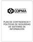PLAN DE CONTINGENCIA Y POLÍTICAS DE SEGURIDAD DE SISTEMAS DE INFORMACIÓN