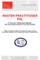 MASTER PRACTITIONER PNL