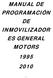 MANUAL DE PROGRAMACIÓN DE INMOVILIZADOR ES GENERAL MOTORS 1995 2010