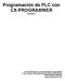 Programación de PLC con CX-PROGRAMMER Versión 2