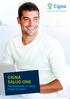 CIGNA SALUD ONE Hablamos de tu salud. Exige lo mejor GP CSO 0213 IPMI