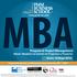MBA. Program & Project Management. Inicio: 10 Mayo 2016. www.pmm-bs.com. Máster (Magister) en Gestión de Programas y Proyectos