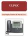ULPGC. Guía Rápida Teléfono IP 7962 de Cisco IC-99-9999