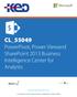 CL_55049 PowerPivot, Power Viewand SharePoint 2013 Business Intelligence Center for Analysts