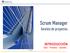 Scrum Manager Gestión de proyectos