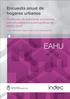EAHU. Encuesta anual de hogares urbanos. Clasificador de actividades económicas para encuestas sociodemográficas del MERCOSUR