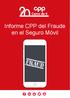 Informe CPP del Fraude en el Seguro Móvil
