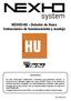 NEXHO-HU Detector de Humo Instrucciones de funcionamiento y montaje