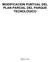 MODIFICACIÓN PUNTUAL DEL PLAN PARCIAL DEL PARQUE TECNOLÓGICO