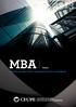MBA. Online. Máster en Dirección y Administración de Empresas