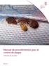 Manual de procedimientos para el control de plagas