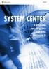 System Center. la plataforma para una gestión ágil de los entornos de TI IDG COMMUNICATIONS, S.A.