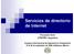 Servicios de directorio de Internet