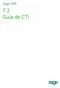 Sage CRM. 7.2 Guía de CTI