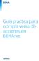 Guía práctica para compra venta de acciones en BBVAnet.