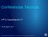 Conferencias Técnicas