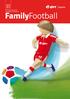 Revista que recoge las actividades del programa. FamilyFootball