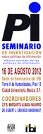 Q.F.B. Elisa Margarita Almada Navarro, Investigadora del IIBI Dr. Egbert J. Sánchez Vanderkast, Investigador del IIBI